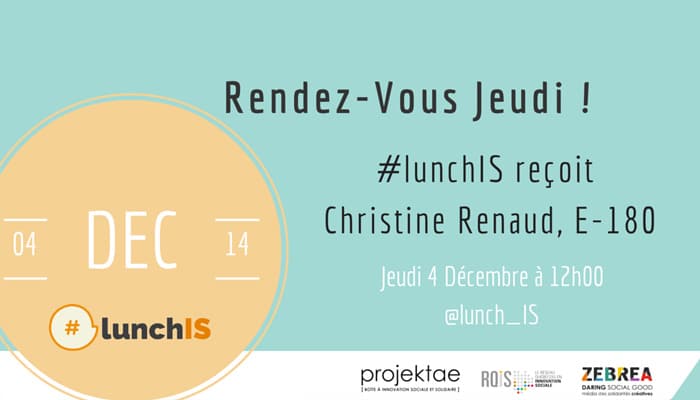 #lunchIS fera résonner l'innovation sociale québécoise sur la twittosphère