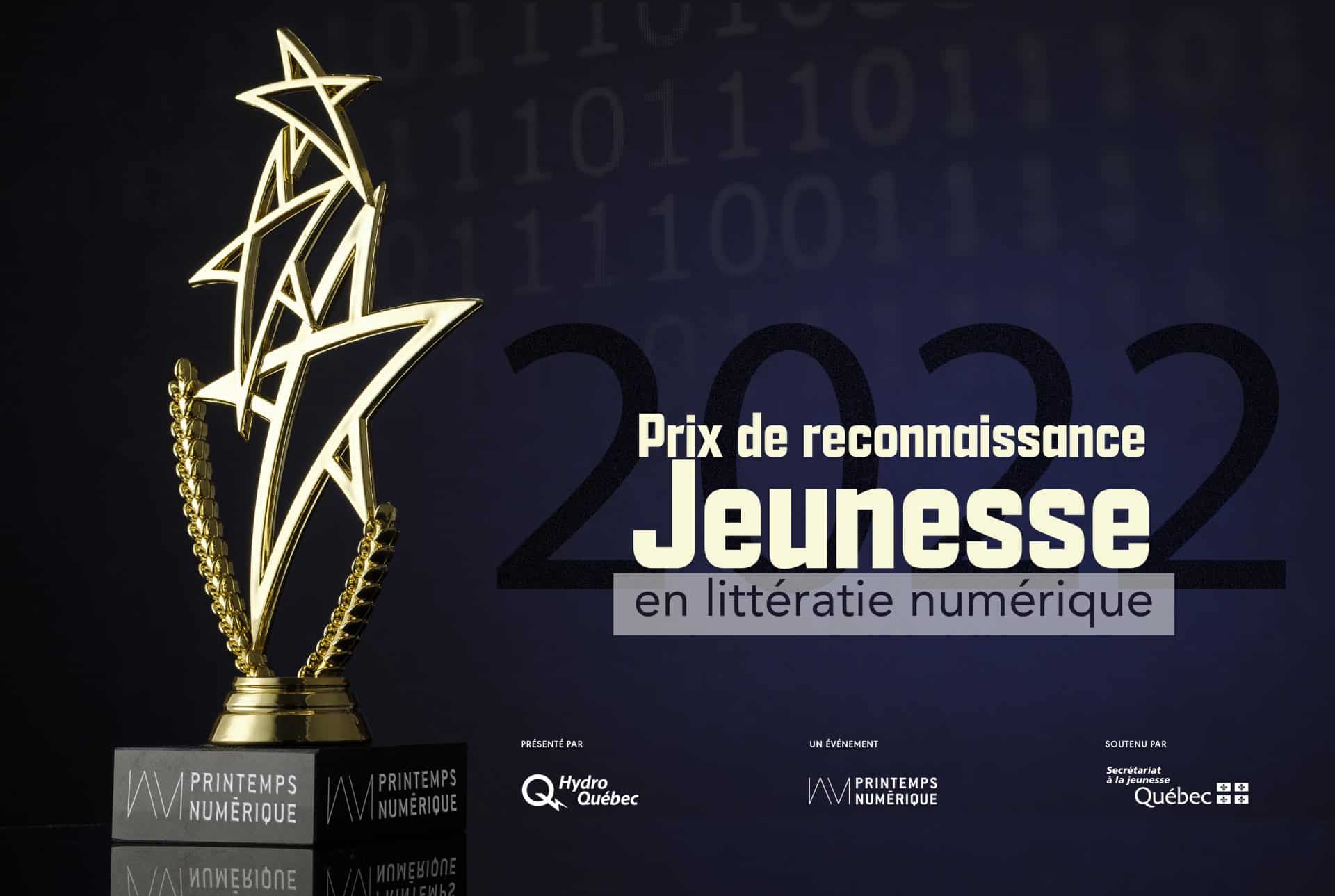 Appel à candidatures : Prix de reconnaissance Jeunesse en littératie numérique