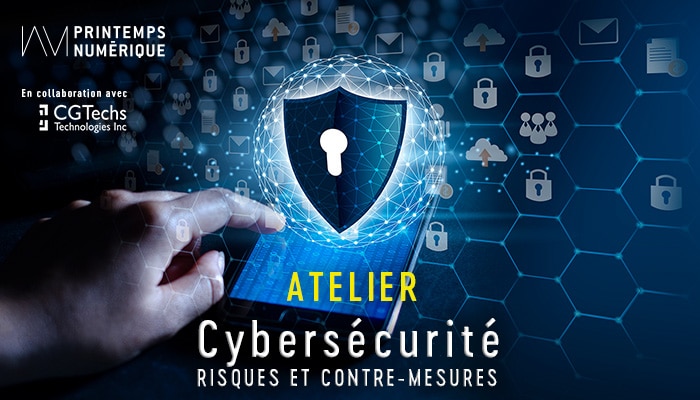 Atelier gratuit sur la cybersécurité : inscrivez-vous!