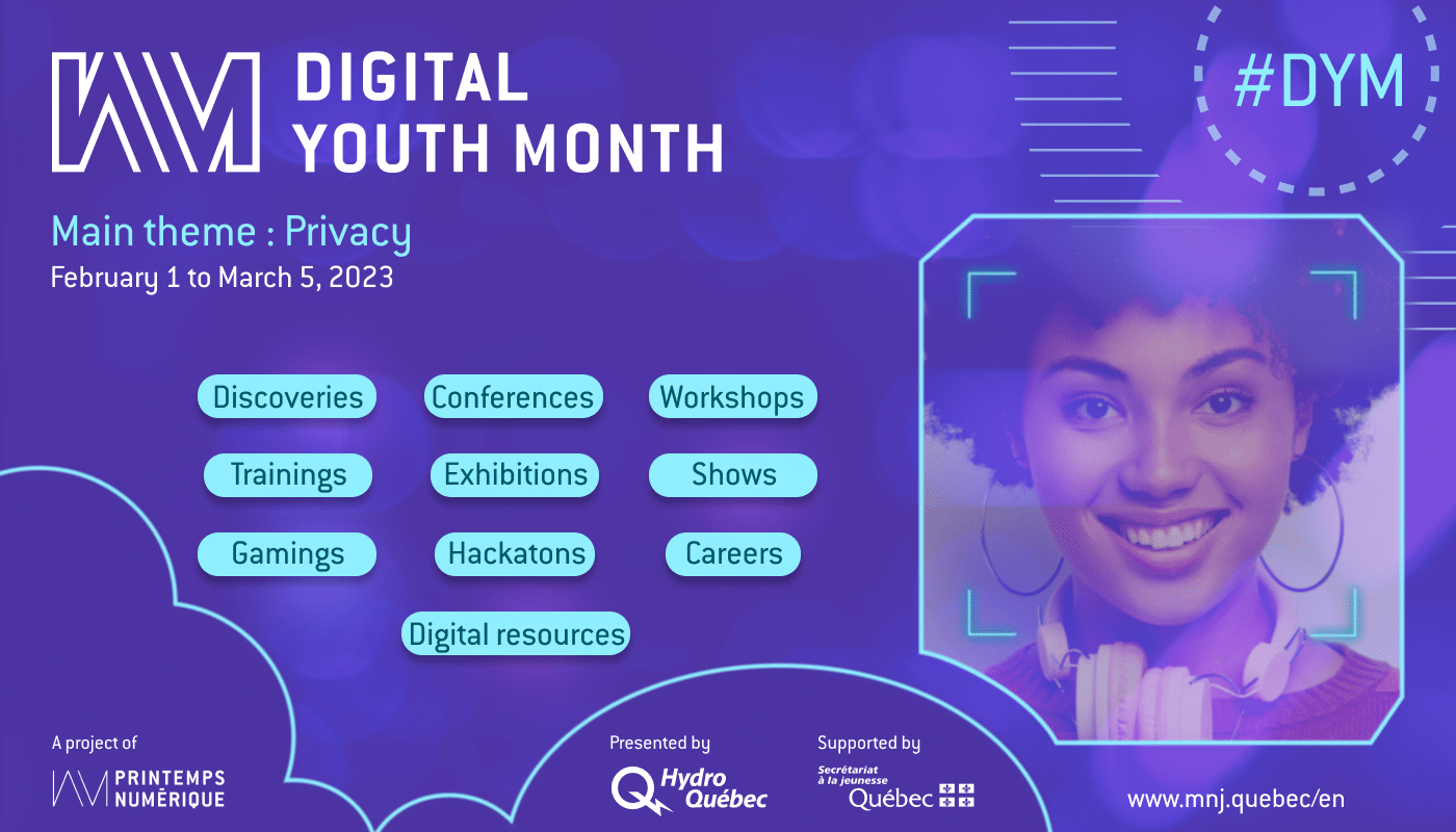 Launch of DYM: Digital technology, a world of possibilities for young people!