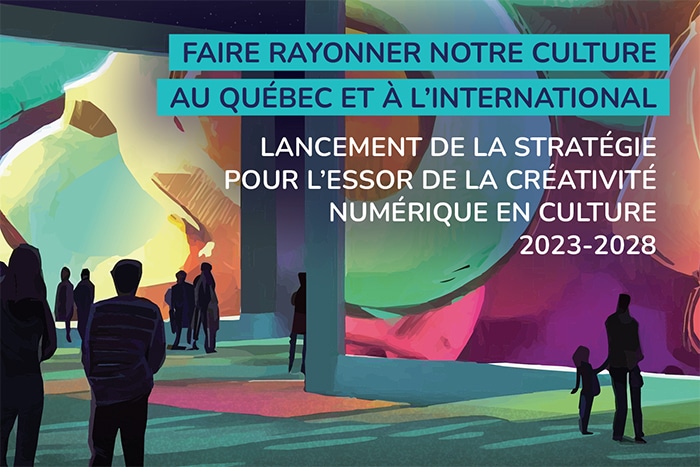 34,3 millions investis dans la Stratégie pour l'essor de la créativité numérique en culture 2023-2028