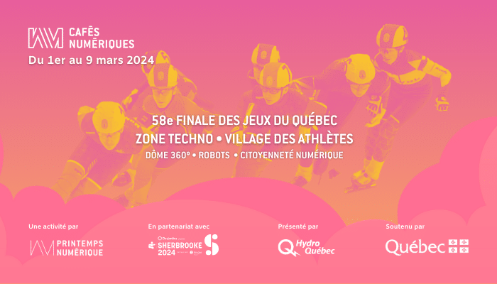 Un Café numérique à l’occasion de la 58e Finale des Jeux du Québec
