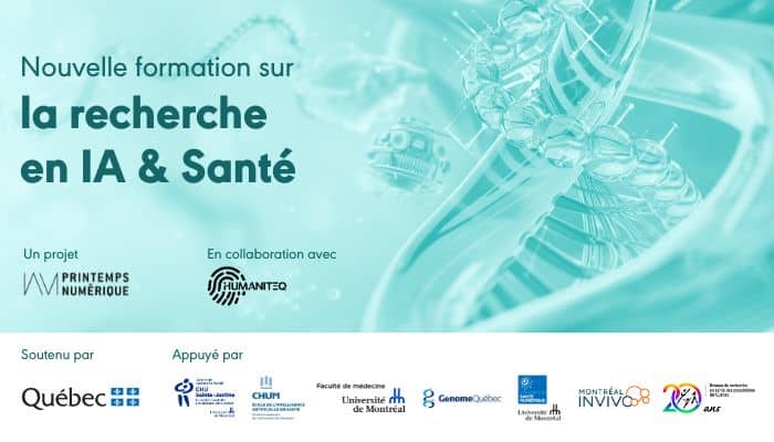 Lancement d’une formation sur la recherche en IA & Santé