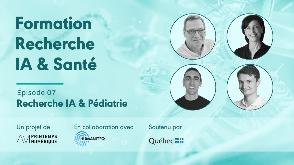 Printemps numérique dévoile le 7ème épisode de la Formation recherche IA & Santé